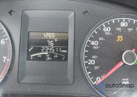 2011 Volkswagen Jetta 2.5L Se z USA, uszkodzony, nr VIN 3VWDZ7AJ6BM050759